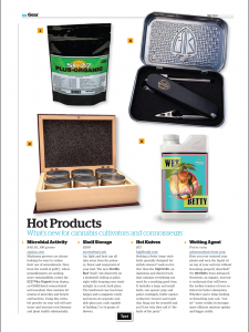 High Times Magazine Gear Page 
